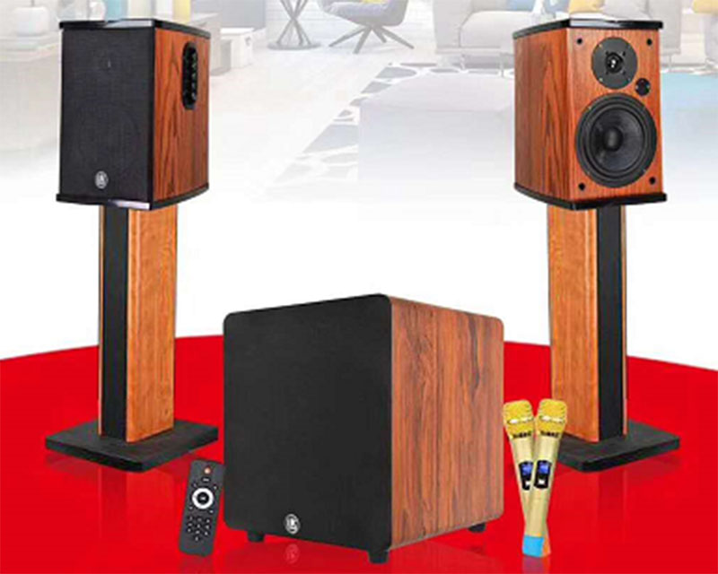书架音箱脚架1对，10寸低音炮1只，6.5寸音箱1对